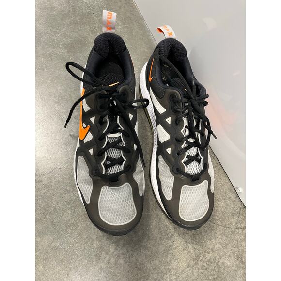 Size 12 - Nike Air Max Genome Grey/Orange men’s - Picture 2 of 7